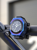 Electric motorcycle waterproof thermometer decorative accessories 125 motorcycle modified luminous electronic clock table
