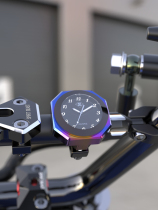 Motocross motorcycle modified watch clock accessories Ghost fire electric car decoration luminous waterproof spirit beast electronic clock watch