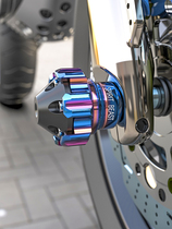 Electric motorcycle modified front fork Cup accessories ghost fire scooter front shock absorption personality 125 motorcycle anti-drop Cup