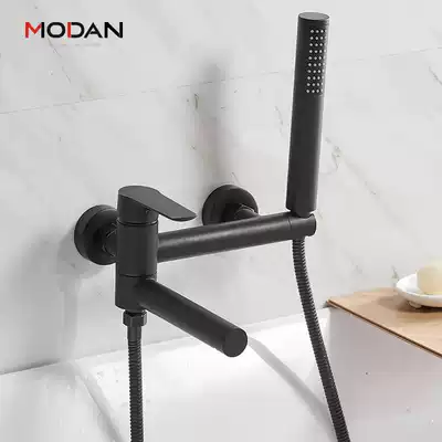 Shower faucet bathroom switch hot and cold bathtub faucet bath shower mixing valve electric water heater faucet