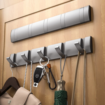 Door rear clothes hanger wall hanging clothes hanging clothes rack hanging clothes hook into door Xuanguan bedroom clothing cap hook free of punch hook