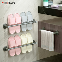 Slippers Rack Bathroom free of punch toilet Toilet Toilet Shelf Wall-mounted Vintzer Home Drain Shoe Rack
