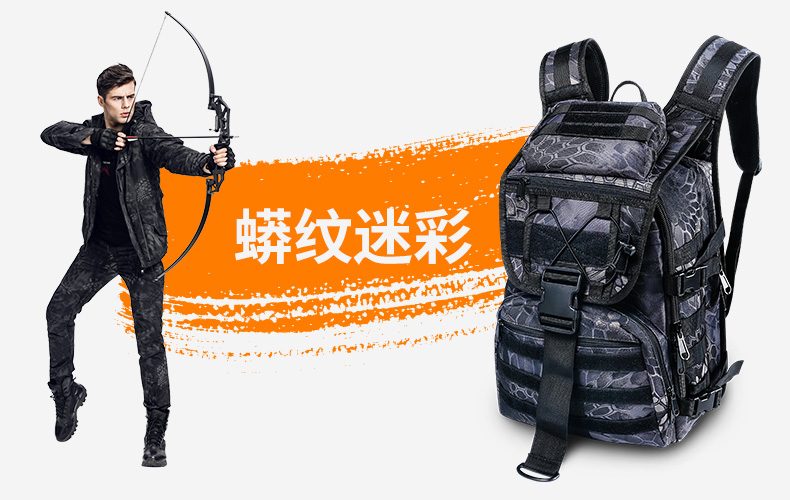 Chiến trường leo núi túi đeo vai nam đi bộ đường dài túi chiến thuật ngoài trời túi nam đa chức năng chống thấm nước ba lô cưỡi ba ​​lô balo chống trộm
