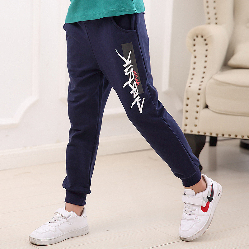 Chàng trai quần mùa hè quần chống muỗi 2020 trẻ em mới sweatpants trong trẻ em lớn giản dị quần bé trai quần mỏng.