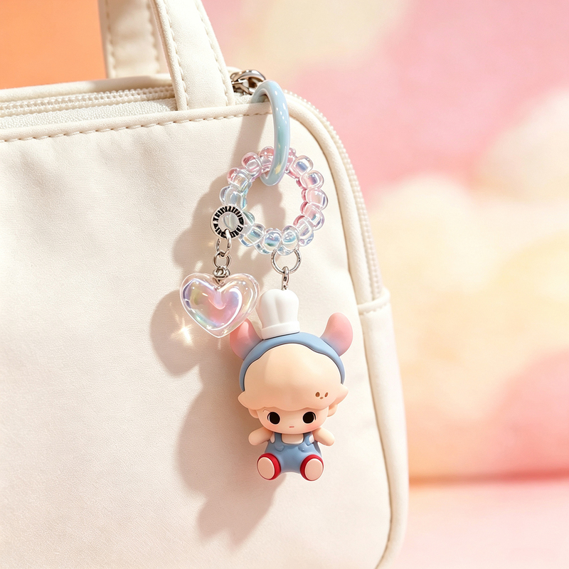 Keychain Pendant for Backpack, Phone, Cute Dimoo Doll, Car Bag Decoration, Pixar Collaboration Keychain Pendant for Backpack, Phone, Cute Dimoo Doll, Car Bag Decoration, Pixar Collaboration