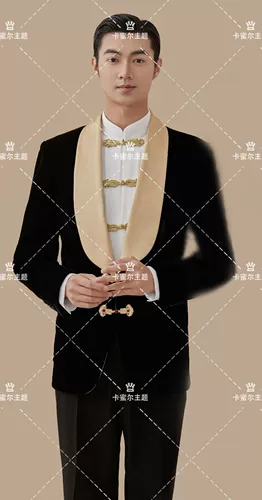 Реквизит для фотографии, ретро костюм, бархатный черный комплект подходит для фотосессий