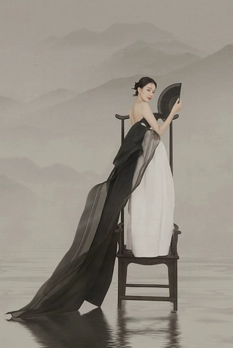 Ретро свадебное платье, китайский стиль, открытые плечи