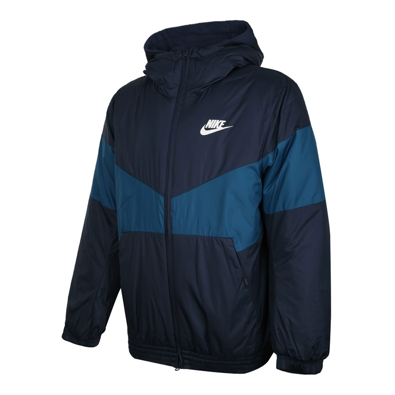 Nike Nike Men AS M NSW SYN FILL JKT HD Thin Cotton 928862-451 - Quần áo độn bông thể thao