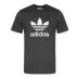 Adidas Adilover 2019 Áo thun nam TREFOIL T-SHIRT Áo cổ tròn ngắn CW0710 - Áo phông thể thao áo ba lỗ gym Áo phông thể thao