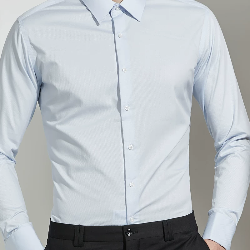 Рубашка, классический пиджак костюма, французский стиль, slim fit