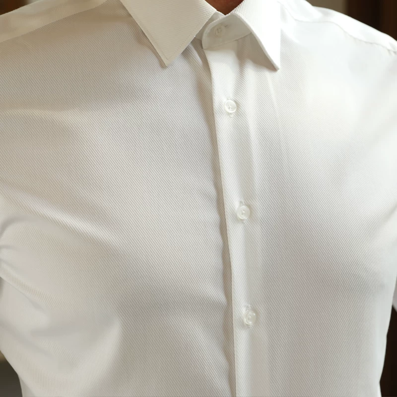 Рубашка, классический пиджак костюма, французский стиль, slim fit