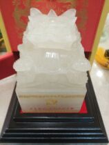 Dongfanghong Mao Zedongs treasure seal Mao Zedong Baoxi generation Shuangjiao Mao Zedong jade seal White Jade