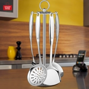 Xẻng nấu ăn đầy đủ muỗng thìa thìa nhà bếp cung cấp nấu ăn ba mảnh phù hợp với thép không gỉ nhà bếp