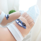 小汽车超薄宝宝水晶丝袜婴儿透气纯棉袜儿童夏季男童新生儿袜子