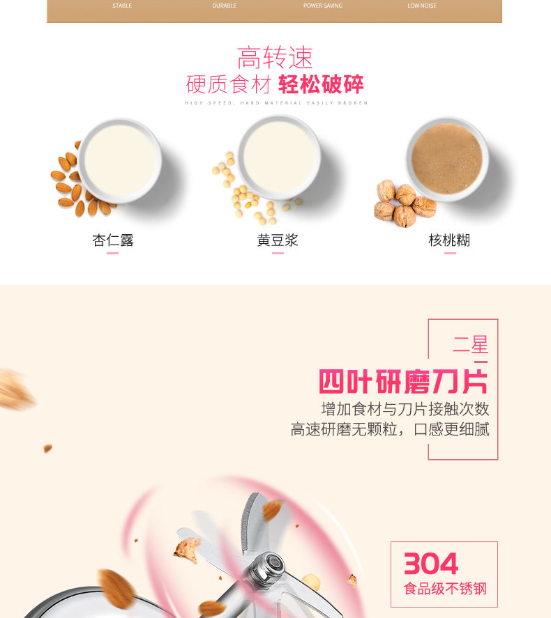 Sữa đậu nành thông minh Tự động lọc không cần đun nóng Máy đa năng Hạt gạo Máy Mini Mini máy làm sữa hạt lock and lock