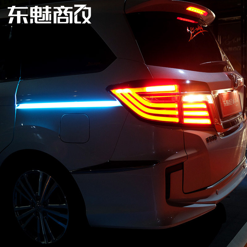 Apply 22 Al - gent hybrid LED flow lights Odyssey door interior modified door slide ambience lights
