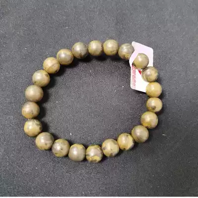 Shangbian Meikang 6A collection-level large macular Bian-stone hand antimony Xuan Huang Bian-stone full macular hand antimony Collection bracelets