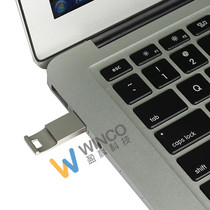 Creative metal bottle opener U disk 32G stainless steel U disk open beer bottle USB custom laser engraved LOGO