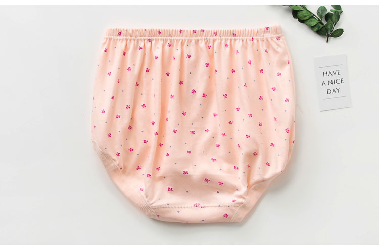 5 túi đồ lót nữ cũ Quần lót cotton nữ mùa thu và mùa đông dày Đồ lót trung niên eo cao rộng kích thước lớn quần lót thể thao