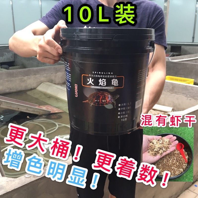 Flame Tortoise Feed Color Increase Special Feed Flame Tortoise Add Color Grain Flame Tortoise Grain Hair Color Feed High Calcium Feed