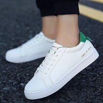 New autumn junior high school students low-top canvas shoes mens shoes Korean version of the trend cloth shoes youth board shoes casual white