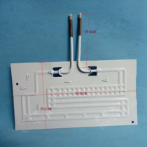 Factory direct refrigerator evaporation plate expansion evaporator 40*21 without capillary refrigerator back cover aluminum plate