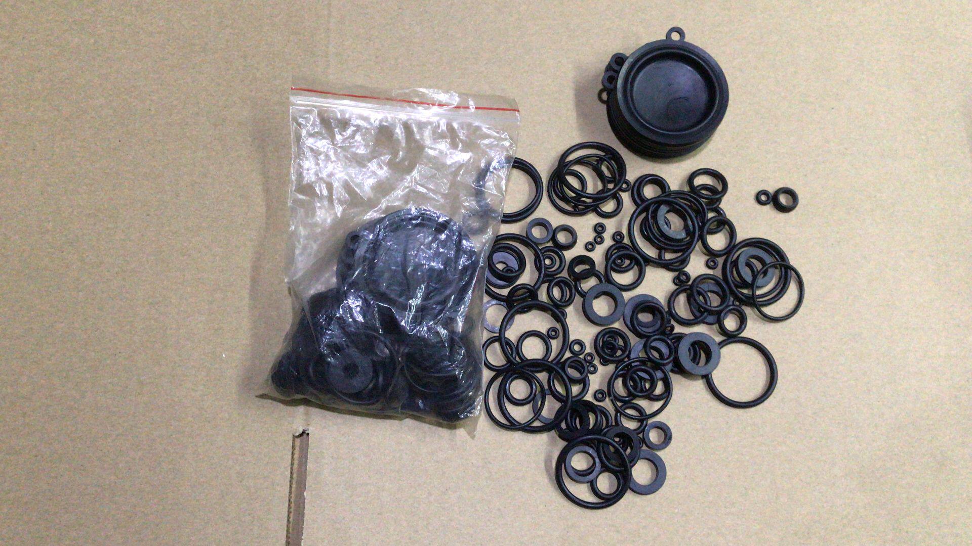 Whole set of rubber cushion water heater fittings water heater sealant ring plastic cushion water diaphragm O-ring 0 bag