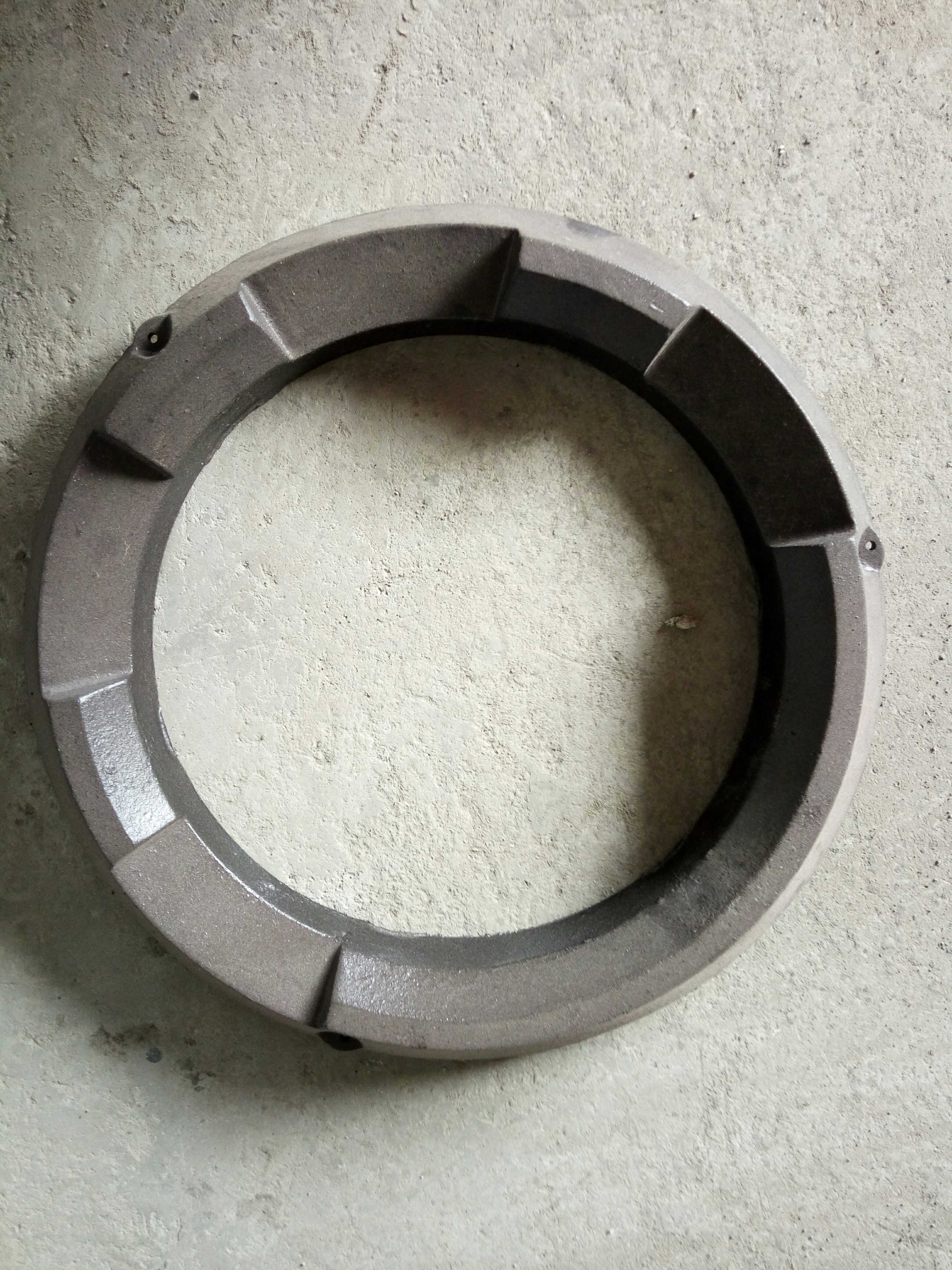 Commercial new engineering ring 31 six flat mouth thickened Huajie burner methanol stove accessories stove ring pressure stove pot ring