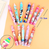 Cute childrens eraser rainbow pen type creative skin cartoon students special large wipe clean without leaving marks