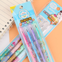 Blueprint free pencil egg pen 1203 missile pen IELTS special bag 4 cartoon multi head bullet refill
