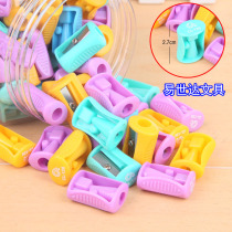 Long stand stationery pencil sharpener super cute mini pencil sharpener pencils wholesale for primary school students