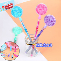 Blueprint maze-free pencil cartoon egg pen 2 0 missile pen bullet lead good partner Primary School Kindergarten