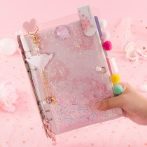 a5 Net Red Hand account book Dream quicksand set girl cute Japanese cherry blossom 2020 hand book ins simple