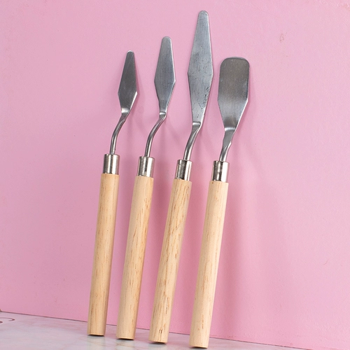 Художественный пигментированный кремовый чехол для телефона, лопата, скребок, DIY, поделки ручной работы