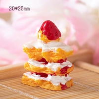 6. Наполеон -клубничный торт