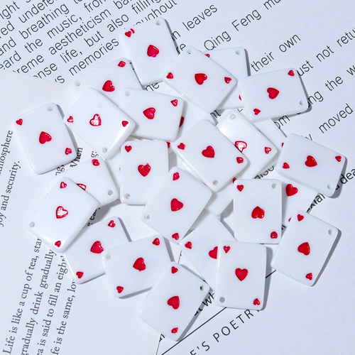 Реалистичные игральные карты, аксессуар ручной работы, кремовый чехол для телефона, креативный набор материалов с аксессуарами, «сделай сам»