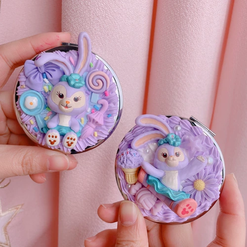 Кремовый портативный переносной складной мультяшный набор материалов, «сделай сам»