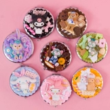 Кремовый портативный переносной складной мультяшный набор материалов, «сделай сам»