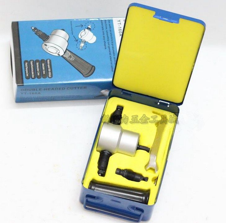 Double-head sheet cutter cutting machine YT160A cutting saw power tool sound retrofit 