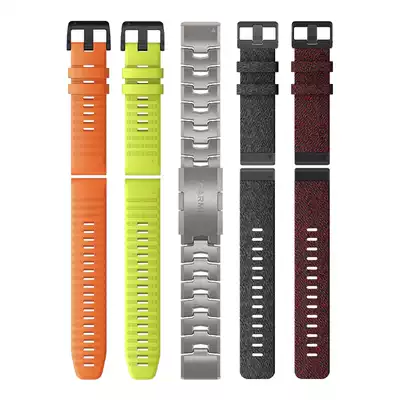 Jiaming Enduro Thai Iron Time Quick Release Strap Titanium Alloy Nylon Silicone fenix6X 5X Universal Strap