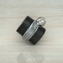 Galvanized pipe fittings inner joints galvanized outer teeth galvanized fittings Hexagon outer wire hexagonal inner connection outer hexagon