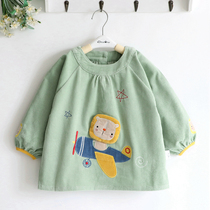 Starry sky flying corduroy children boys autumn and winter thick cotton waterproof cover baby clothes cartoon cute