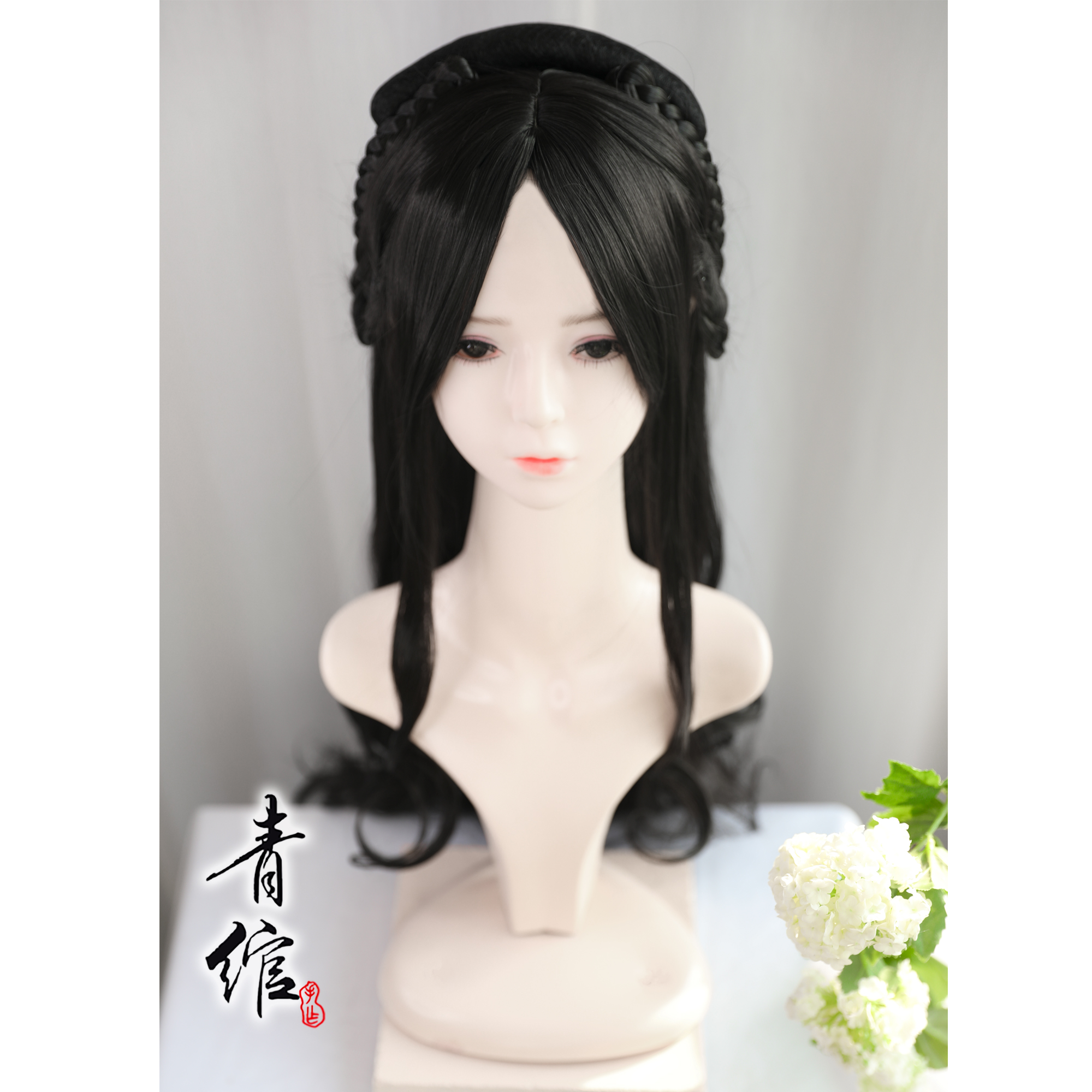 (Qing Dynasty) ancient wind Han suit COS wig Wei Jin style Skirt Jacket skirt Jacket Ancient dress Magic Road Qin and COS Wig Sleeve