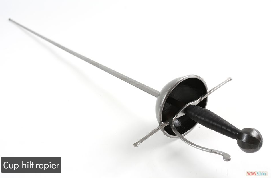 Imported PR large bowl swift sword unbladed HEMA soldier strike training competition sword