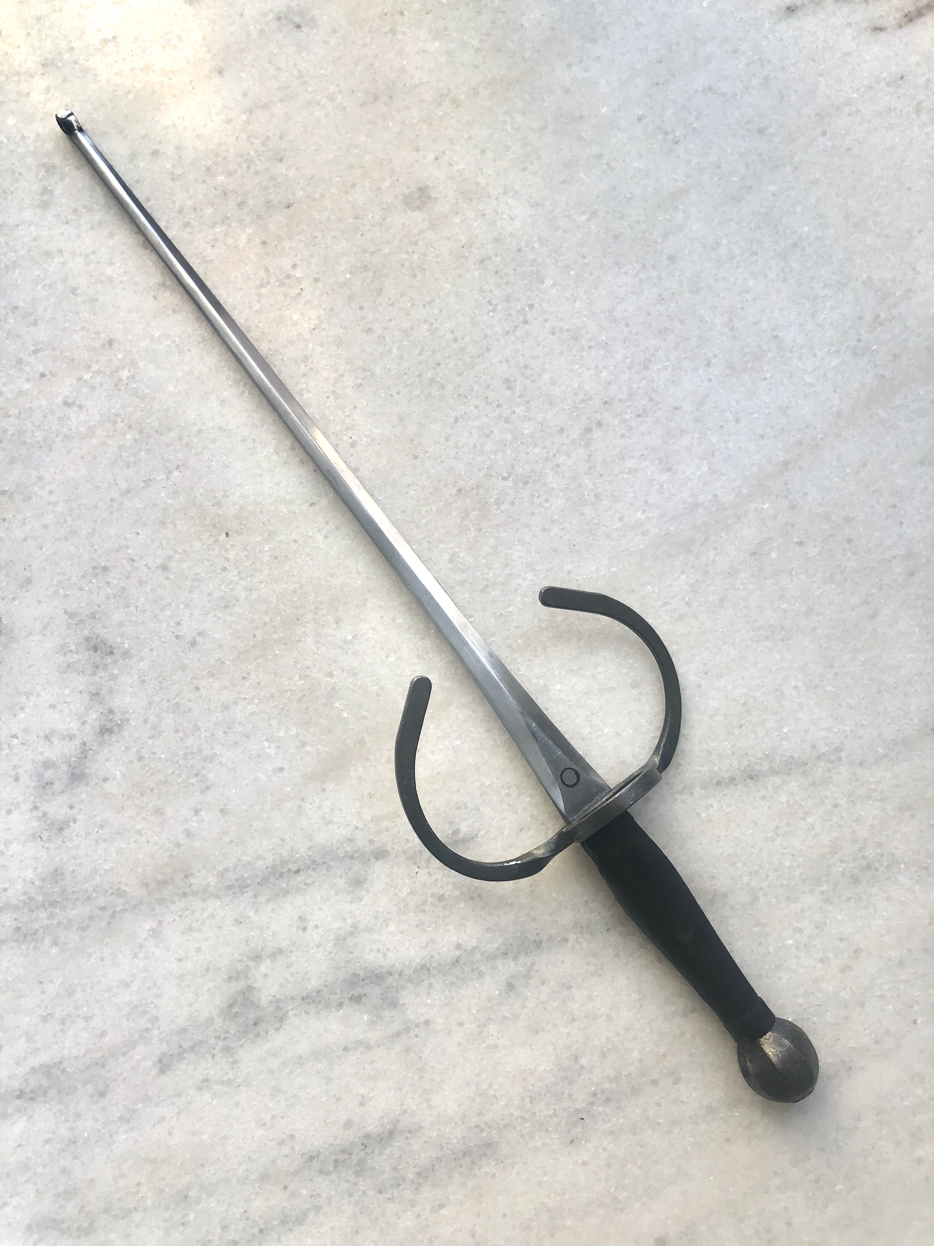 PR brand three-pronged block short sword (spot) uncut HEMA soldier strike safety equipment