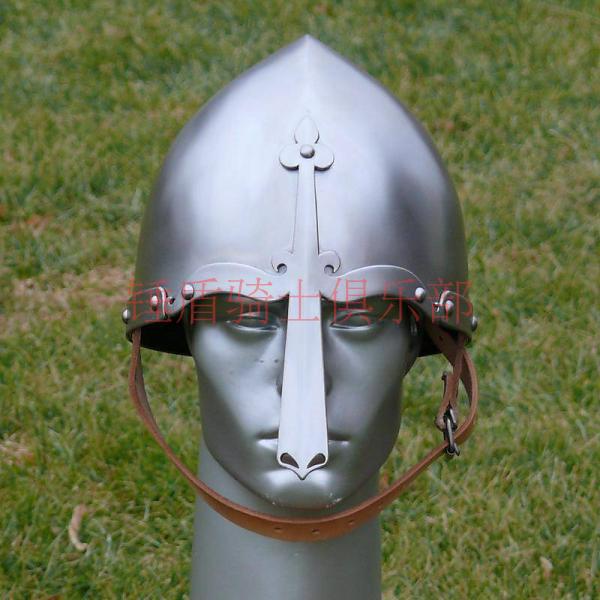 Norman armor (French style with protective nose) history repeating metal history real handicrafts
