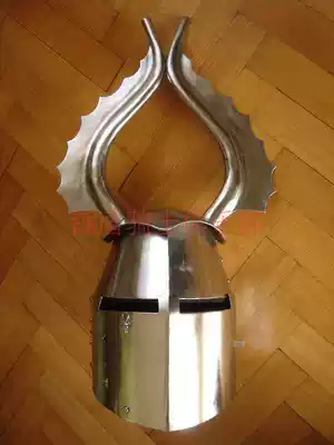 Crusader Knight Horn Helmet Giant Helmet