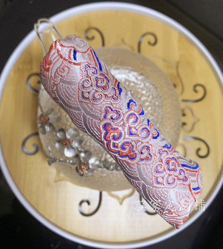 Handmade 50 teapot handle thermal insulation mat brocade handle anti-burn recommended customizable size flower contact shop owner