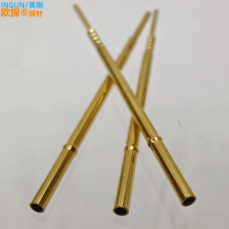 Taiwan 1 3MM probe set INGUN test spring needle seat British steel fixed seat KS075-47G winding sleeve