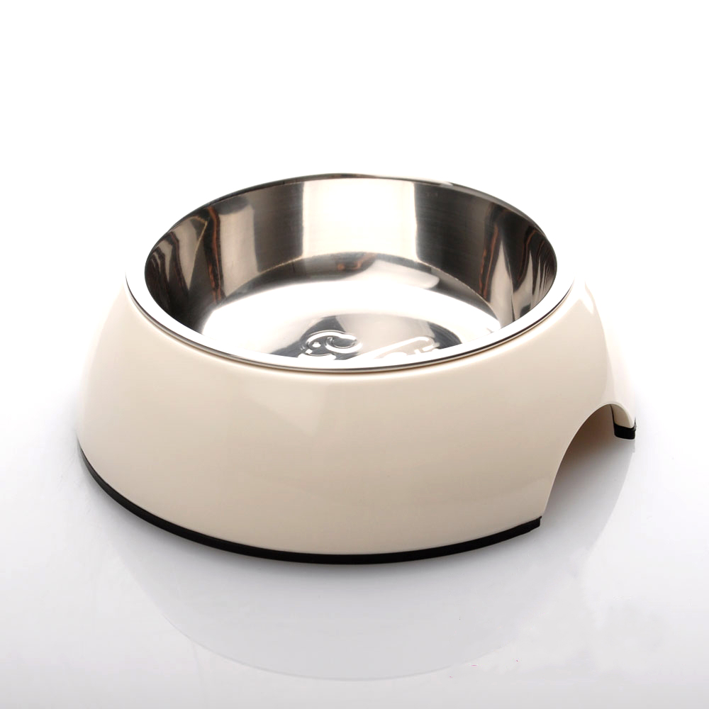 Super Huup Dog Bowl Pure Meryl Drink Stainless Steel Round Bowl Dog Bowl Pet Bowl Rice Bowl